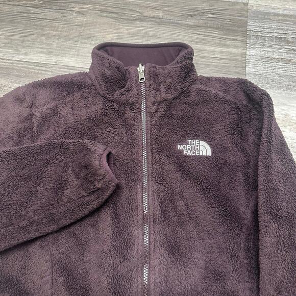 The North Face Osito Fleece Purple Womens M Full Zip Mock Neck Gorpcore Jacket - Picture 1 of 9